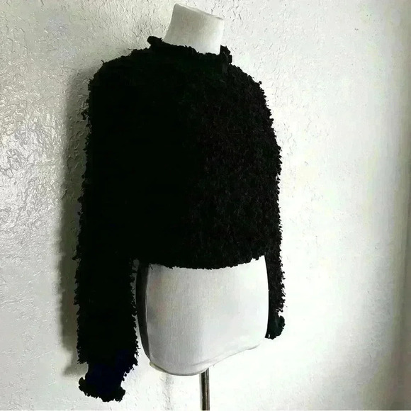 Black loop knit sweater‎ - Picture 2 of 12